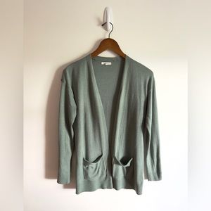 Women’s ladies Maurice’s sweater cardigan sage green